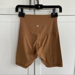 Lululemon Camel Align Shorts 6